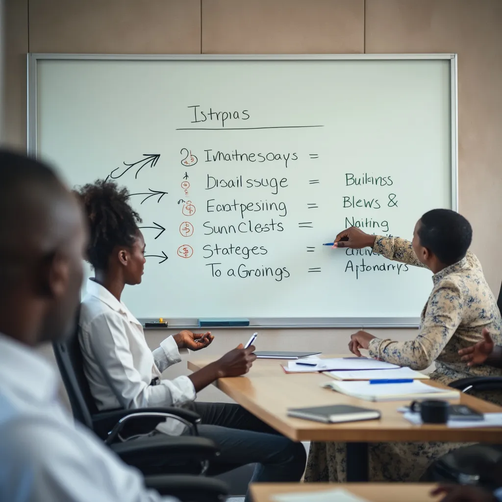Financial planning whiteboard session