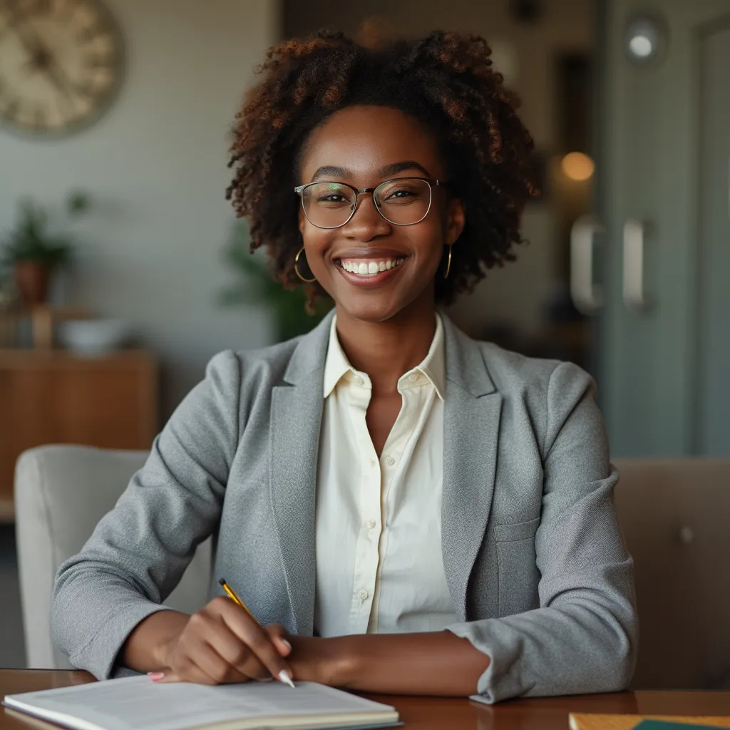 Portrait of Chioma Ude, Financial Educator & Coach