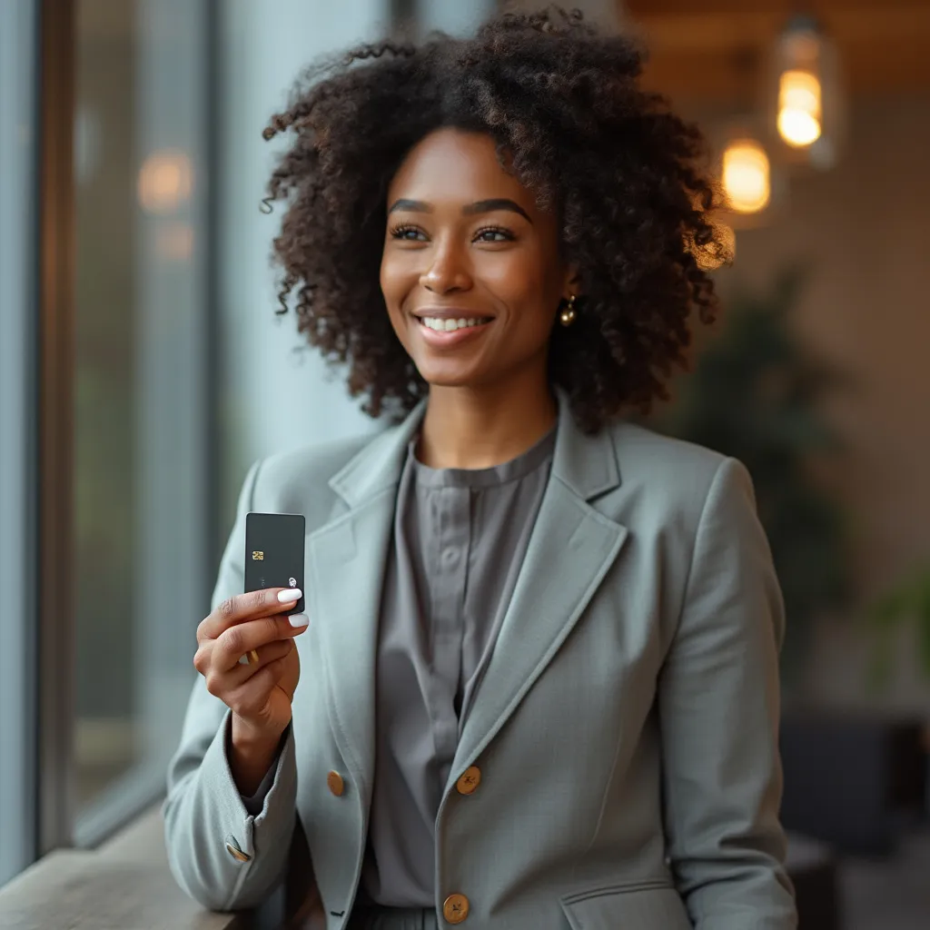 Businesswoman client in Nigeria